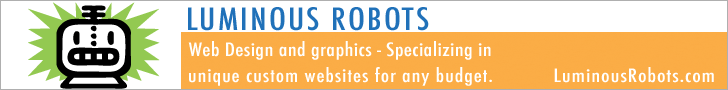 Luminous Robots Graphics Design